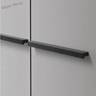 Modern Long T-Bar Aluminum Cabinet Handles – Brushed Gold Silver and Black Pulls for Drawers and Cupboards (700-1200mm)