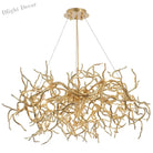 Modern Luxury Chandelier Lighting - Led Gold Branch For Living Rooms Dining And Home Decor With