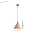 Modern Minimalism Meets Warmth: Concrete Pendant Lamp