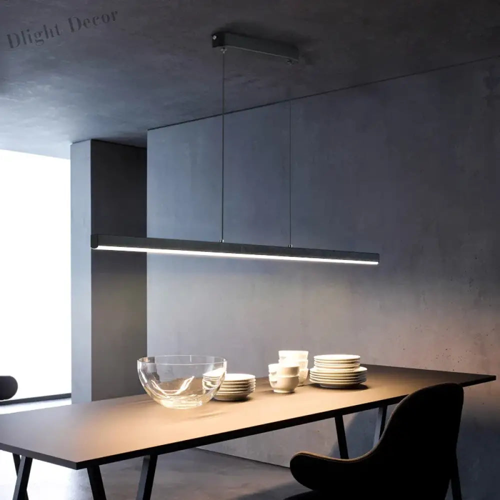 Modern Minimalist Led Chandelier - Perfect For Dining Tables Cafes Bars And Living Room Lighting