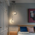 Modern Minimalist Starry Bedside Chandelier - Creative Nordic Art Lamp For Light Luxury Bedrooms