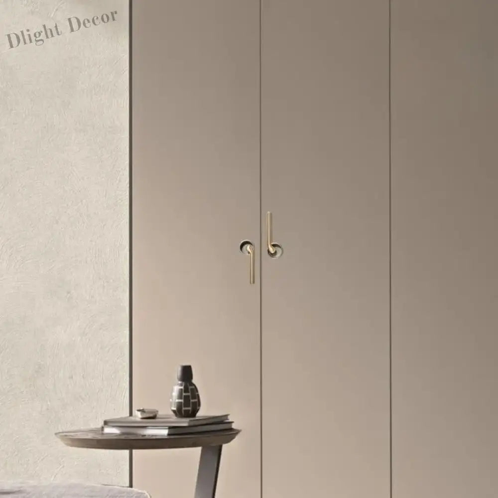 Modern Minimalist Zinc Alloy Cabinet Door Handle Handles