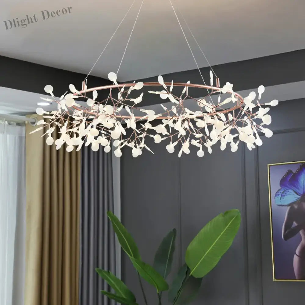 Modern Nordic Chandelier - Artistic Firefly Lamp For Living Room Restaurant And Kitchen Decor