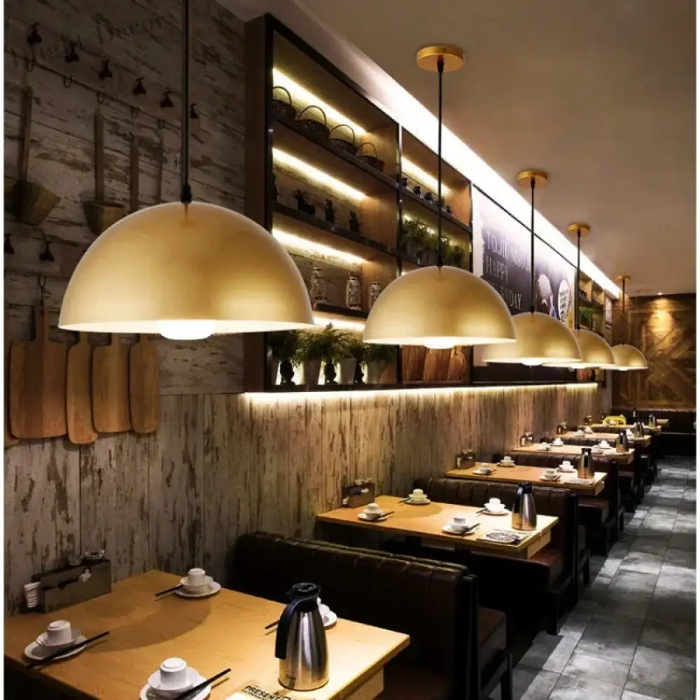 Modern Pendant Light Restaurant Chandelier Industrial Hanging Lamps For Ceiling Dining Table And