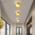 Modern Round Flush Mounted Led Ceiling Lamp - Minimalist Lighting For Bedroom Bathroom And Kitchen