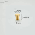 Modern Simple Solid Brass Cabinet Knobs – Wardrobe Handles and Kitchen Pulls 2 Knobs