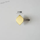 Modern Simple Wardrobe Handles – Brass Cabinet Knobs and Drawer Pulls for Furniture knob 2 Handle