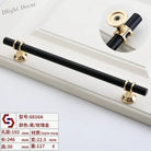 Modern T-Bar Cabinet Knobs and Handles – Sleek and Decorative Design Black rose gold 192 Handles