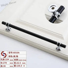 Modern T-Bar Cabinet Knobs and Handles – Sleek and Decorative Design Black silver 224 Handles