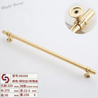 Modern T-Bar Cabinet Knobs and Handles – Sleek and Decorative Design Gold drawing 320 Handles