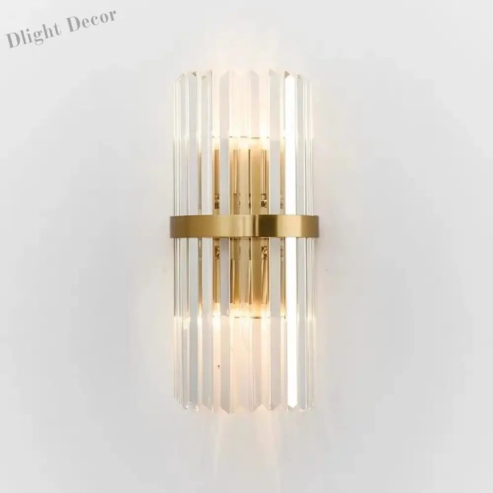 Modern Wall Sconce Lights - Crystal Bedside Dining Living Room Aisle Corridor Stair Lighting For