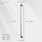 Modern Zinc Alloy Cabinet Handles - Kitchen Drawer Knobs for Wardrobes and Furniture Nickel drawing 320mm Handles