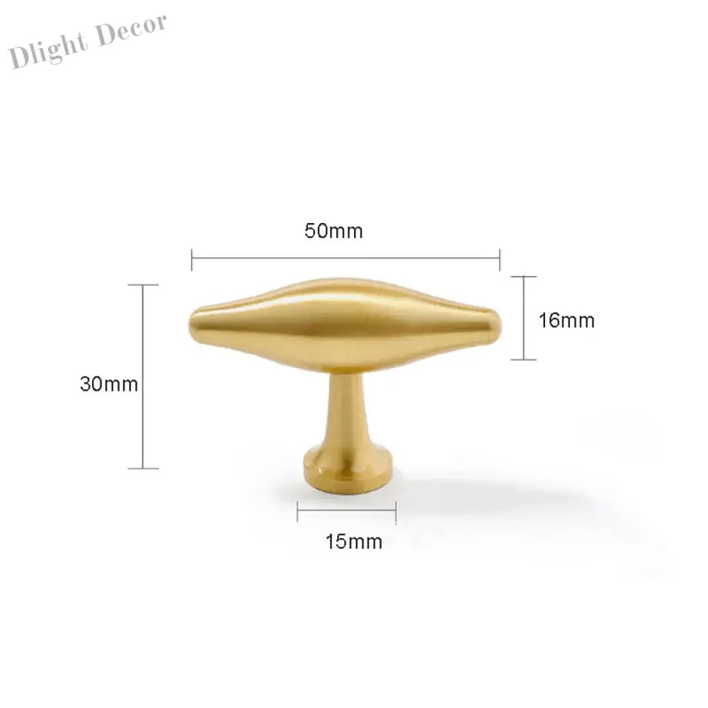 New Brass Cabinet Handles – Modern T-Bar Pulls and Drawer Knobs for Kitchen and Wardrobe 50mm T bar Handles