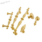New Brass Cabinet Handles – Modern T-Bar Pulls and Drawer Knobs for Kitchen and Wardrobe Handles