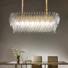 New Design Modern Style Golden Chandelier - Creative Artistry In Handmade Glass For Versatile