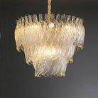 New Design Modern Style Golden Chandelier - Creative Artistry In Handmade Glass For Versatile