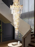 New Design Villa Living Room Crystal Chandelier - Grandeur For High Ceilings Hotel Lobbies And