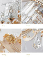 New European Style Crystal Ceiling Chandelier - Modern Luxury For High - Class Interiors Chandelier