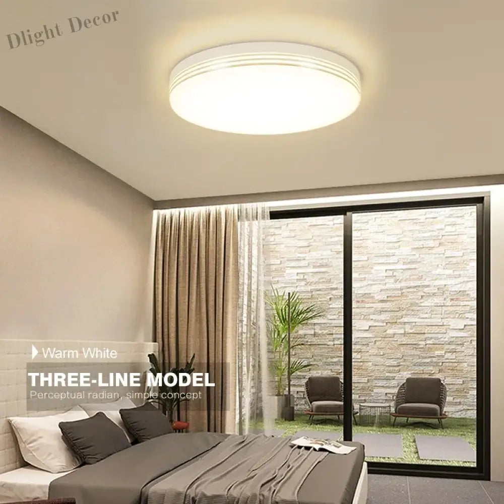 New Round/Square Led Ceiling Lights - Various Wattages And Light Tones Ideal For Living Rooms