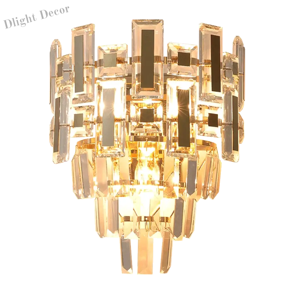 Nora’s Crystal Light Luxury Wall Lamp - Elegance For Your Living Spaces Wall Lamp