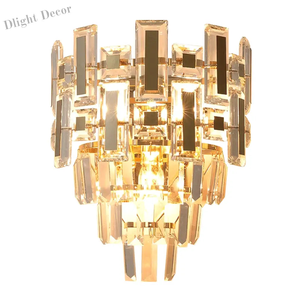 Nora’s Crystal Light Luxury Wall Lamp - Elegance For Your Living Spaces Wall Lamp