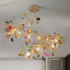 Nordic Colorful Agate Led Ceiling Chandeliers - Illuminate Your Living Dining And Bedroom With