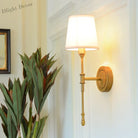 Nordic Copper Wall Lamp - Elegant Rural Decorative Lighting For Bedrooms Mirrors Corridors And