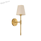 Nordic Copper Wall Lamp - Elegant Rural Decorative Lighting For Bedrooms Mirrors Corridors And