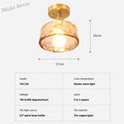 Nordic Creative Cup Ceiling Light For Dining Room Bedroom Hallway Entrance Balcony Kitchen Lamp