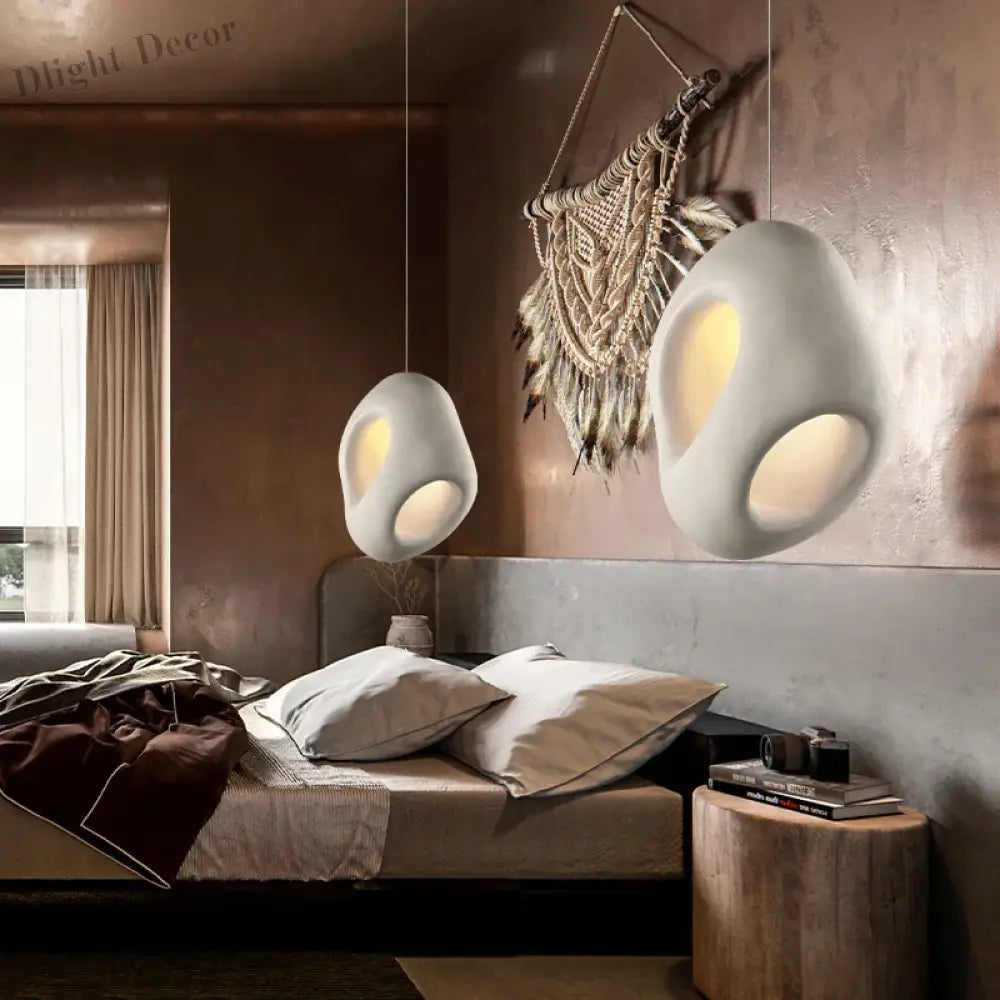 Nordic Creative Wabi - Sabi Wind Led Pendant Lights - Unique Home Decor For Bedrooms Dining Rooms