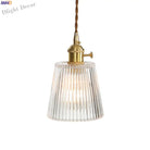 Nordic Glass Pendant Light - Elegant Copper Fixture For Dining And Living Spaces Lights