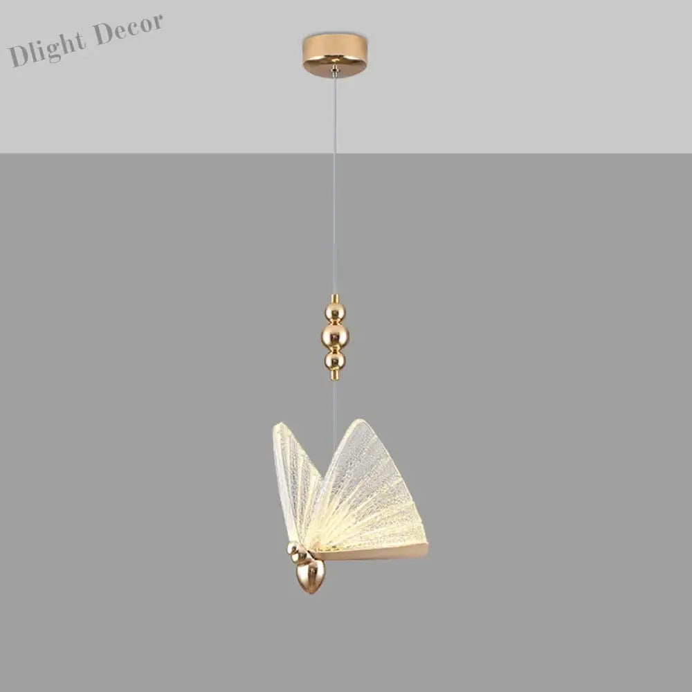 Nordic Led Butterfly Pendant Lamps - Elegance For Your Bedroom And Living Space Lights