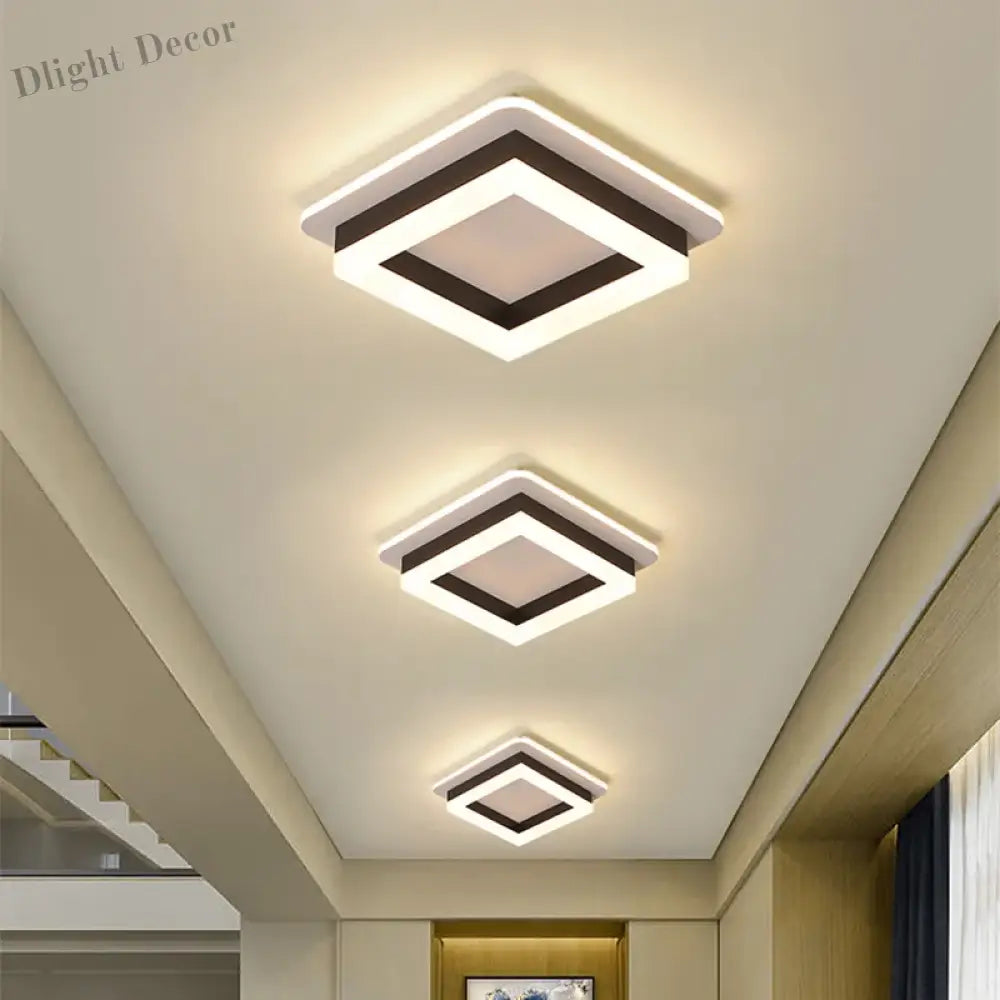 Nordic Led Ceiling Lamp - Indoor Lighting Fixture For Bedroom Dining Living Room Decoration Balcony