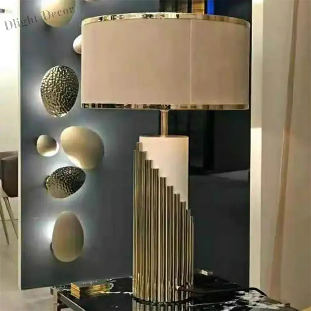 Nordic Light Luxury Desk Lamp - Elevate Your Living Space With Postmodern Creative Elegance Table