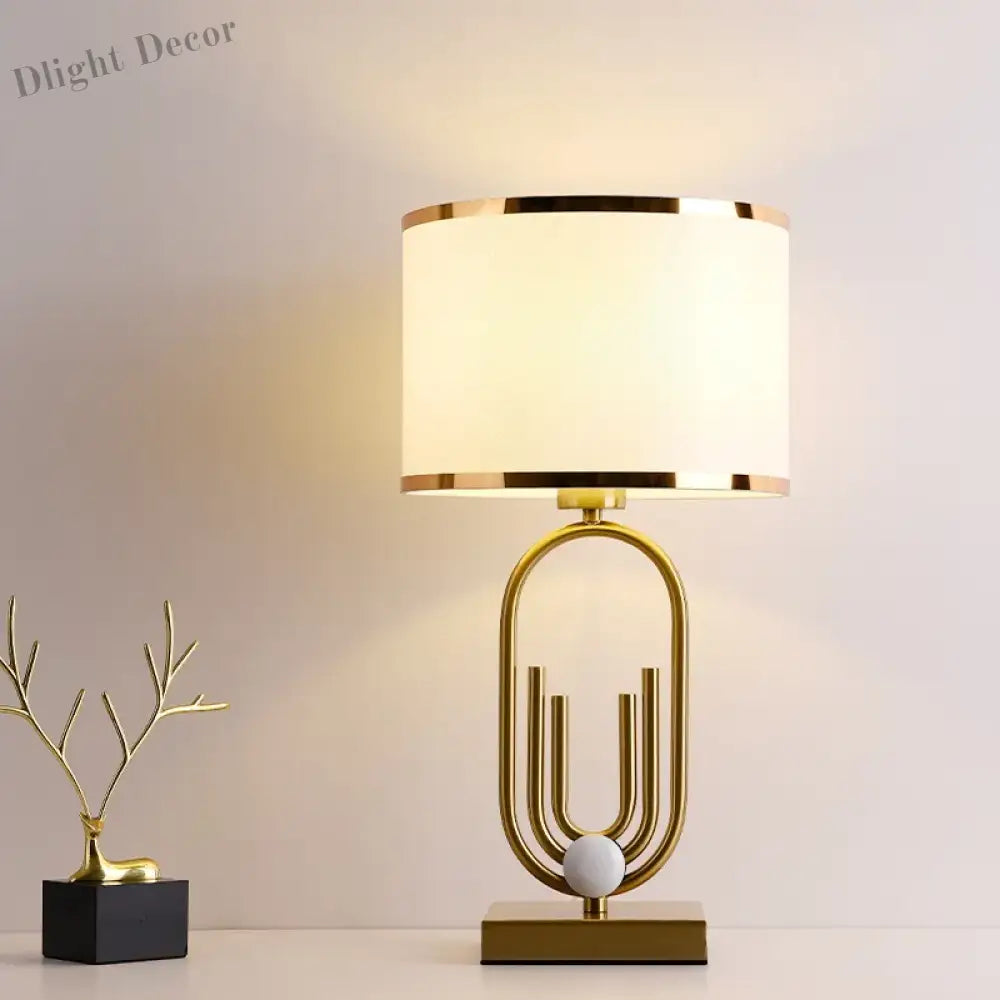 Nordic Luxury Table Lamp - Modern And Romantic Bedside Decoration For Bedroom Living Room