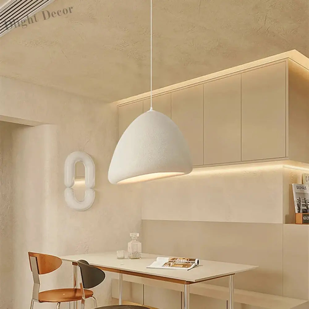 Nordic Minimalist Wabi Sabi Led Pendant Light - Perfect For Restaurants Cafes Living Rooms And