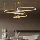 Nordic Modern Led Living Room Chandelier - Stylish Lighting For Rooms Bedrooms And Home Decor