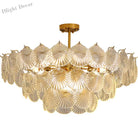 Nordic Postmodern Glass Chandelier - Simple Elegance For Your Living Room Dining Bedroom And Study