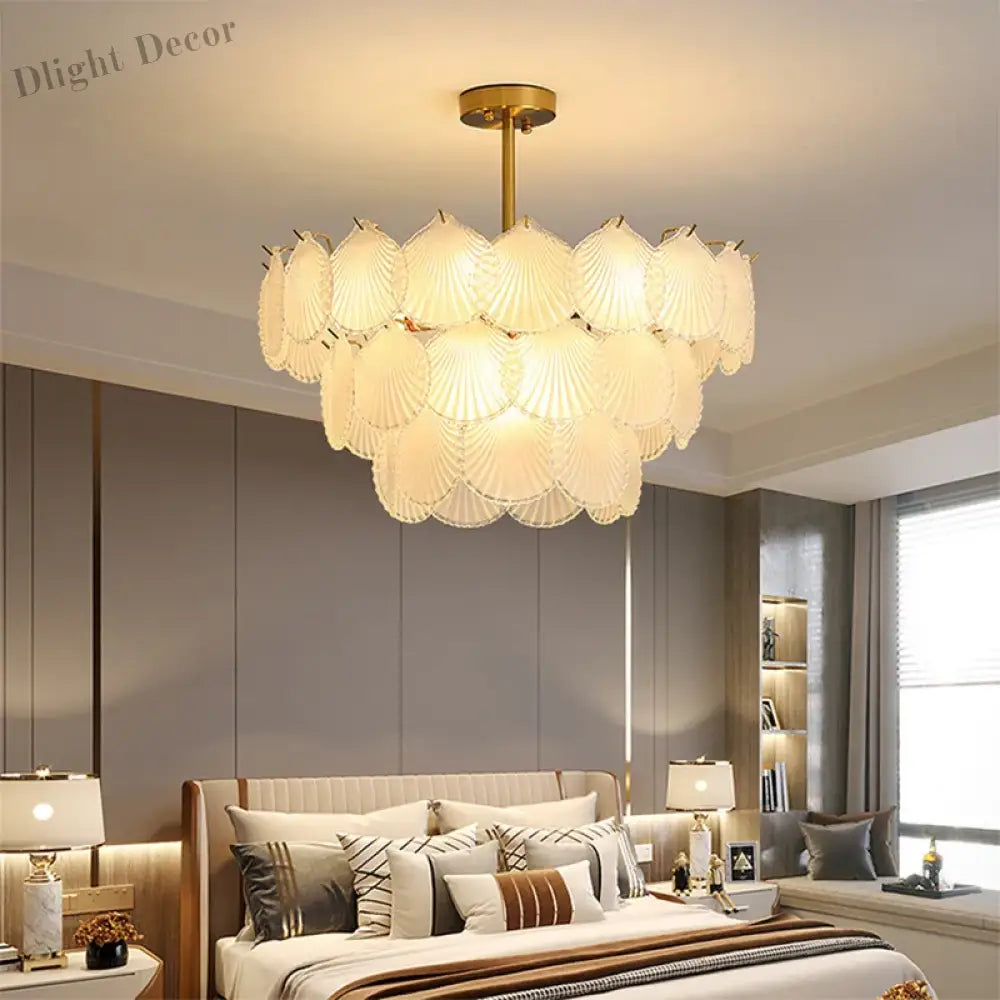 Nordic Postmodern Glass Chandelier - Simple Elegance For Your Living Room Dining Bedroom And Study