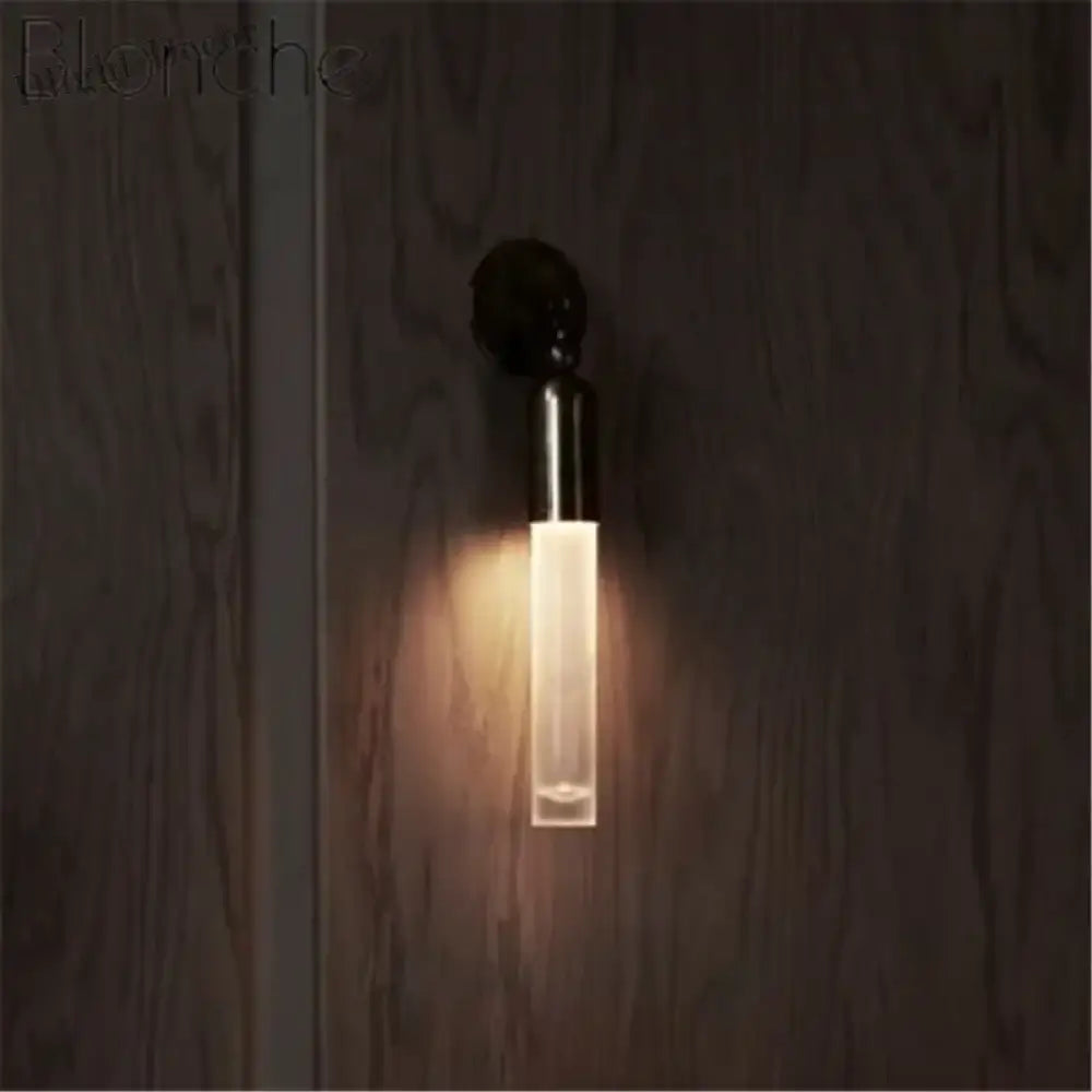 Nordic Wall Lamp - Modern Simple Bedside Lights Fixtures In Gold For Creative Dining Room Bedroom