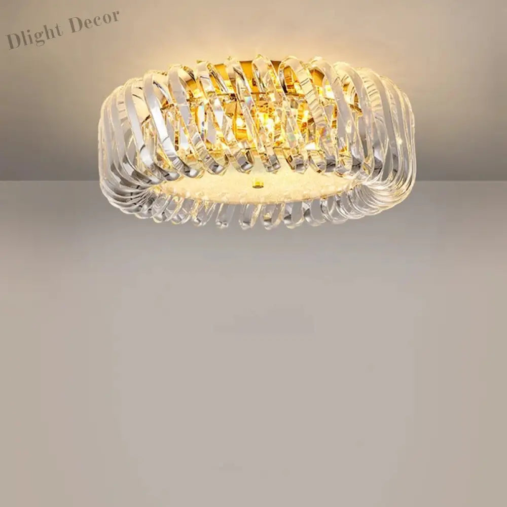 Olivia’s Art Deco Crystal Glass Led Chandelier Chandelier