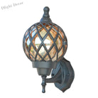 Outdoor Wall Lamp - Retro Design Waterproof Ideal For Balconies Gardens Villas And Exterior Decor