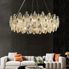 Petal - Shaped Ceiling Chandelier - A Unique Bedroom And Living Room Lighting Fixture Chandelier