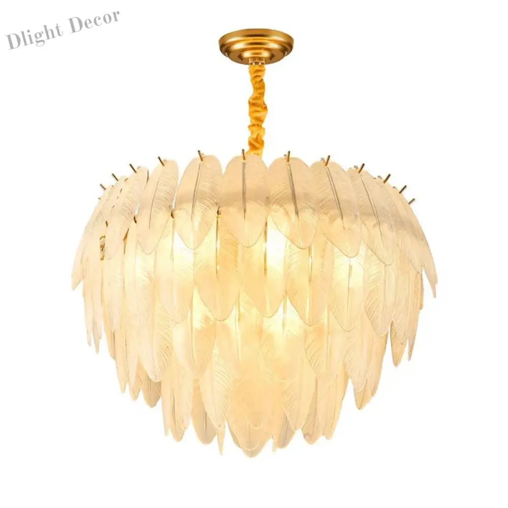 Postmodern Light Luxury Crystal Chandelier - Nordic Minimalist Elegance For Living Rooms Bedrooms