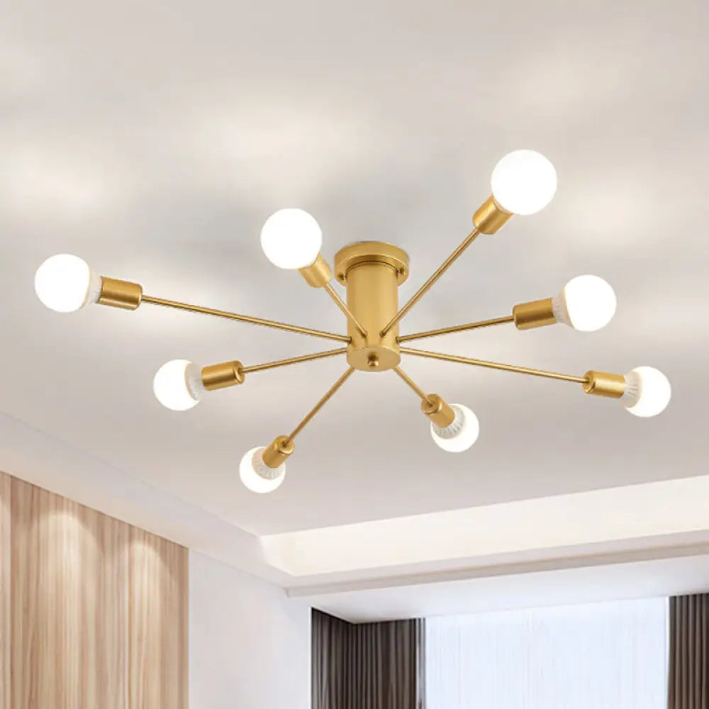 Selena Sparkling Constellation: Modern Elegance Illuminates Your Space 8 / Gold