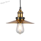 Sélène Barn Shade Metal Suspension Light - Industrial Style