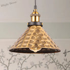 Sélène Barn Shade Metal Suspension Light - Industrial Style