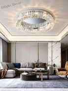 Simple Modern Clean Crystal Ceiling Lamp - New Design Light Luxury For Living Rooms And Bedrooms