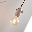 Single Head Ceramic Led Pendant Lamp Beside Industrial Loft Vintage Style Hanging Light Japanese