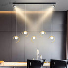 Sleek Modern Chandeliers For Dining Rooms - Stylish Pendant Lighting Fixtures Indoor Decor Lights